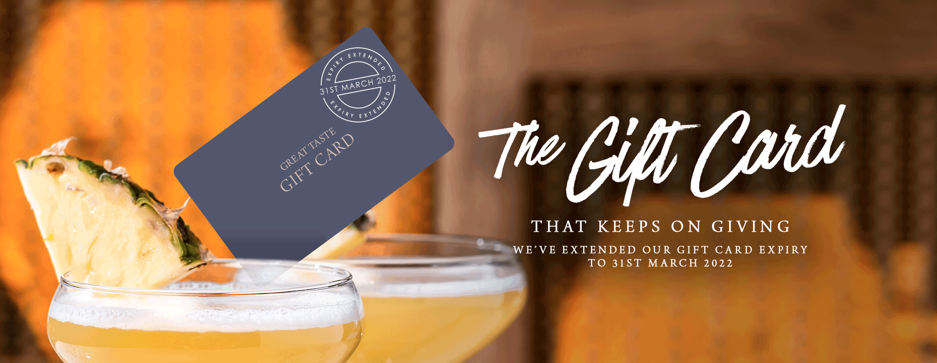 Give the gift of a gift card at The Red Lion
