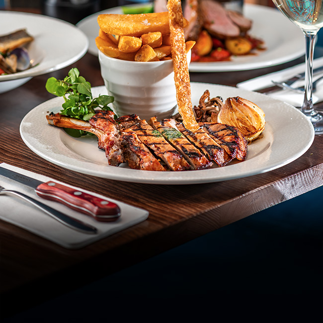 A La Carte menu at The Red Lion