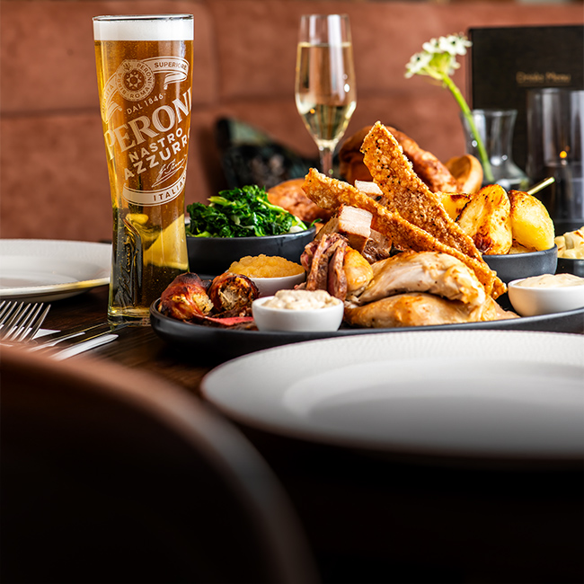 Wine & Drinks menu at The Red Lion
