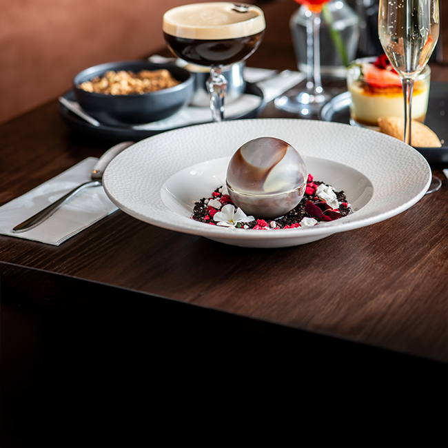 Dessert menu at The Red Lion